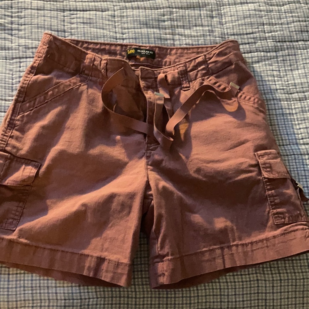 Lee regular fit shorts mid-rise